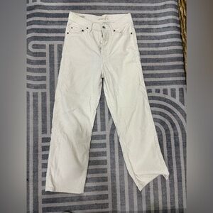 levi's high waisted corduroy pants